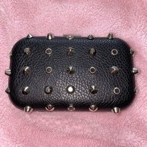 Aldo Black Leather Hand Purse